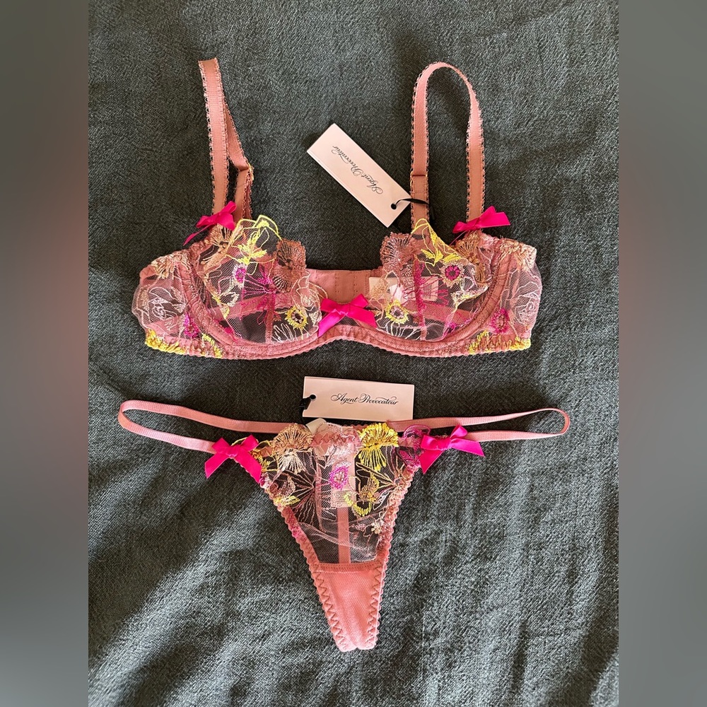 Agent Provocateur Zuri Bra and Thong